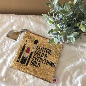 **NWOT Sephora Makeup Pouch**